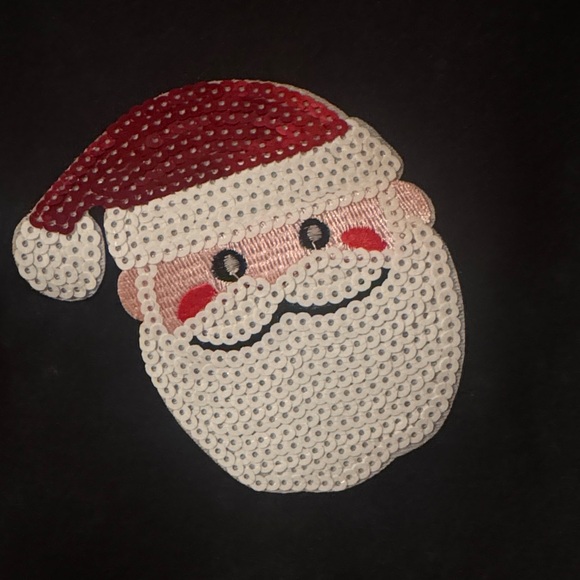 Christmas Sequin Santa Sweatshirt - Picture 2 of 6